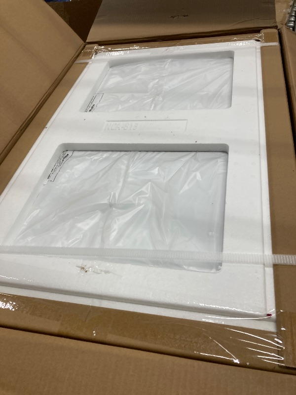 Photo 1 of **NOT WORKING PROPERLY**Garvee 6000 BTU U-Shaped Window Air Conditioner, Cools Up to 269 Sq.Ft., Ultra Quiet Operation, Energy Efficient, Includes Remote Control, White