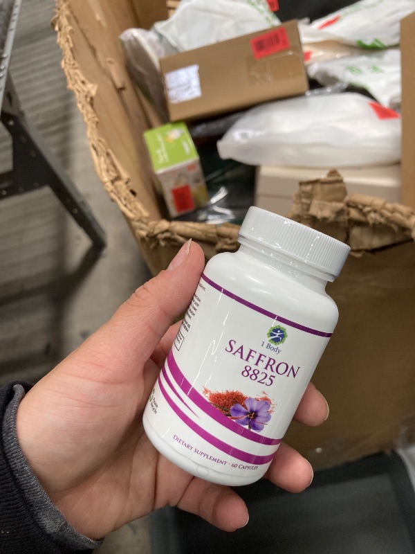 Photo 1 of 1 Body Saffron Extract Supplement, 88.5 mg Safranal, Antioxidant and Mood Support, Vegetarian Capsules