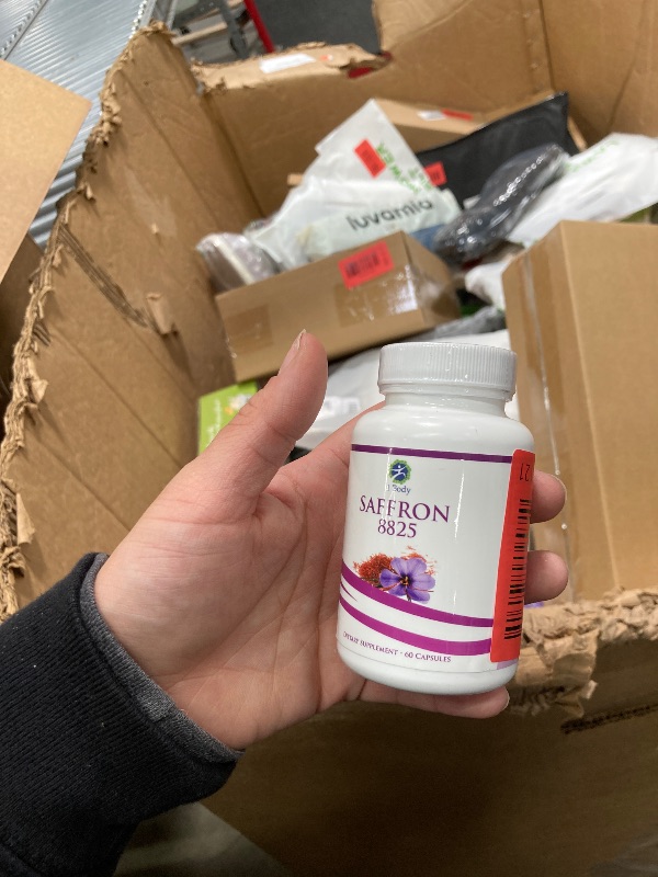 Photo 1 of 1 Body Saffron Extract Supplement, 88.5 mg Safranal, Antioxidant and Mood Support, Vegetarian Capsules