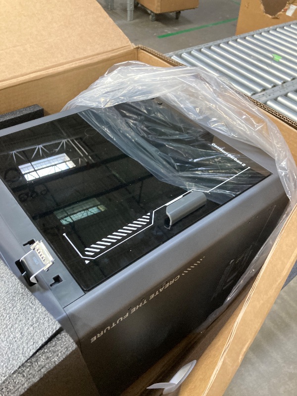 Photo 1 of **NO POWER PLUG**ELEGOO Centauri Carbon 2 Combo Multi Color 3D Printer, CoreXY 500mm/s High Speed Multicolor Printing with Canvas, 1-Click Full Auto Leveling and 350°C High-Temp Nozzle, 256x256x256mm Build Volume