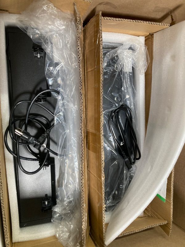 Photo 1 of **MISSING REMOTES***U`King Stage Laser Light DJ Light, 5 Beam Effect Sound Activated DJ Party Lights RGBYC LED Projector Music Lights with Remote Control DMX for Dancing Birthday Bar Pub Stage Lighting(2PC)