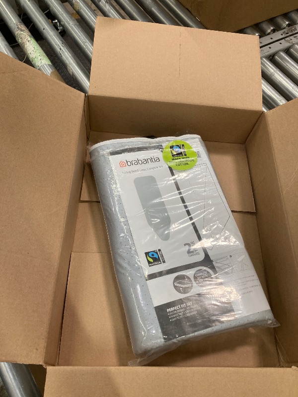 Photo 1 of ***Missing strings***GORILLA GRIP The Original Ironing Board Cover and Pad, Silicone Coating, 400°F Scorch Resistant Thick Padding, Heavy Duty Iron Covers Standard Boards, Hook and Loop Fastener Strap, Silver 15x54***Missing strings***