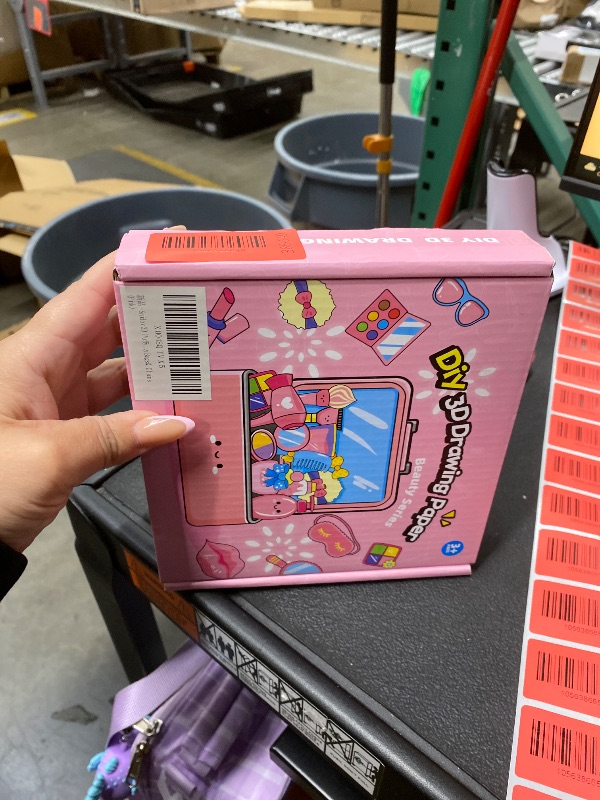 Photo 1 of ***WHAT YOU SEE IS EVERYTHING INCLUDED*NOTHING ELSE***
Snidov 3D Puffy Paint Kit for Kids Ages 3+ | 12 Colors Magic Foam Paint & 21 Art Canvases | DIY Texture Painting Kit with Display Bags & Chains (Pink)***WHAT YOU SEE IS EVERYTHING INCLUDED*NOTHING ELS