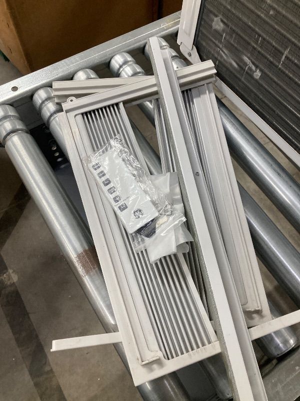 Photo 1 of ***USED *** Window Air Conditioner–Cools up to 550 Sq. Ft., Ultra Quiet with Open Window Flexibility, Compatible with Alexa/Google Assistant, 35% Energy Savings (Renewed)