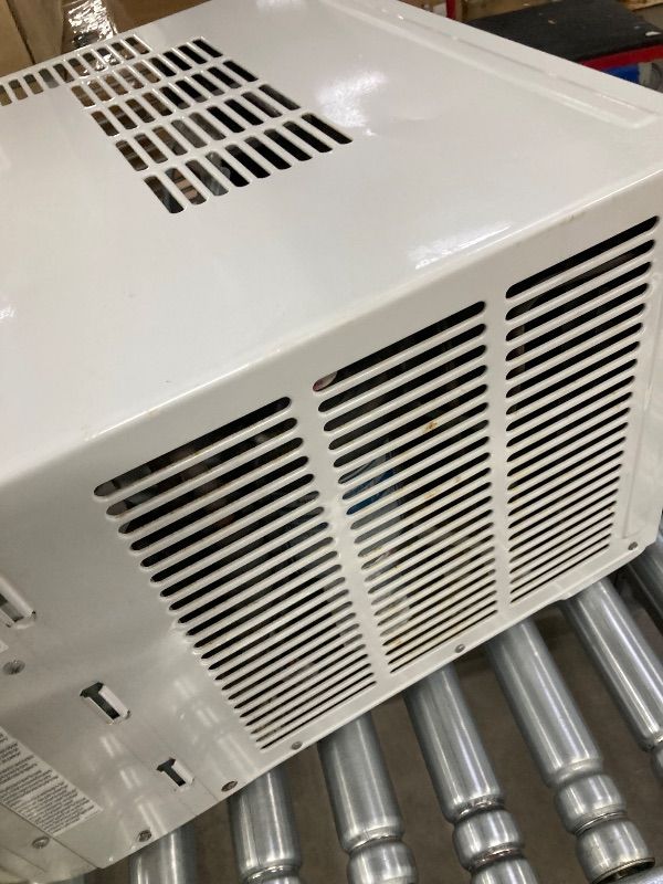 Photo 1 of ***USED *** Window Air Conditioner–Cools up to 550 Sq. Ft., Ultra Quiet with Open Window Flexibility, Compatible with Alexa/Google Assistant, 35% Energy Savings (Renewed)