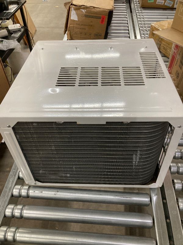 Photo 1 of ***USED *** Window Air Conditioner–Cools up to 550 Sq. Ft., Ultra Quiet with Open Window Flexibility, Compatible with Alexa/Google Assistant, 35% Energy Savings (Renewed)