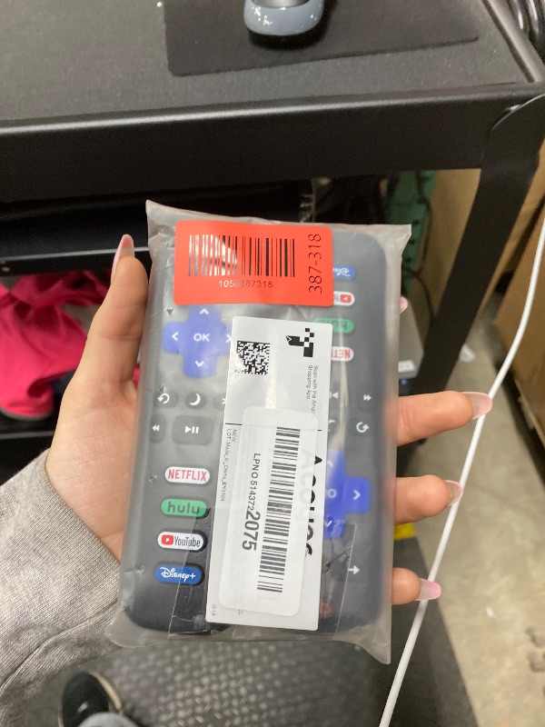 Photo 1 of (Pack of 2) Replacement Remote Control Only for Roku TV, Compatible for TCL Roku/Hisense Roku/Onn Roku/Sharp Roku/Element Roku/Westinghouse Roku/Philips Roku Smart TVs (Not for Roku Stick and Box)