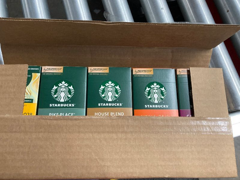 Photo 1 of **BB 5/21/2026***Starbucks by Nespresso Original Line Variety Pack Coffee, 50-count Espresso Pods