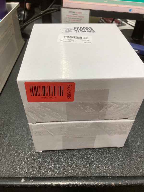 Photo 1 of *2 pack* Frienda 6 Pcs Christmas Tree LED Crystal Candles with Remote 10 Pcs Santa Acrylic Snowflake Icicle Ball Ornaments with Drop Pendants Hook for Xmas Santa Holiday Party