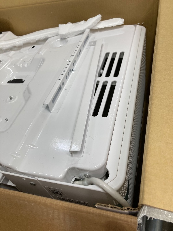 Photo 1 of *vents are dented* Midea 6,000 BTU U Shaped Smart Inverter Window Air Conditioner - Cools 250 Sq Ft, Ultra Quiet with Open Window Operation - Alexa/Google Assistant Compatible, 37% Energy Savings, Remote (2026 Edition)