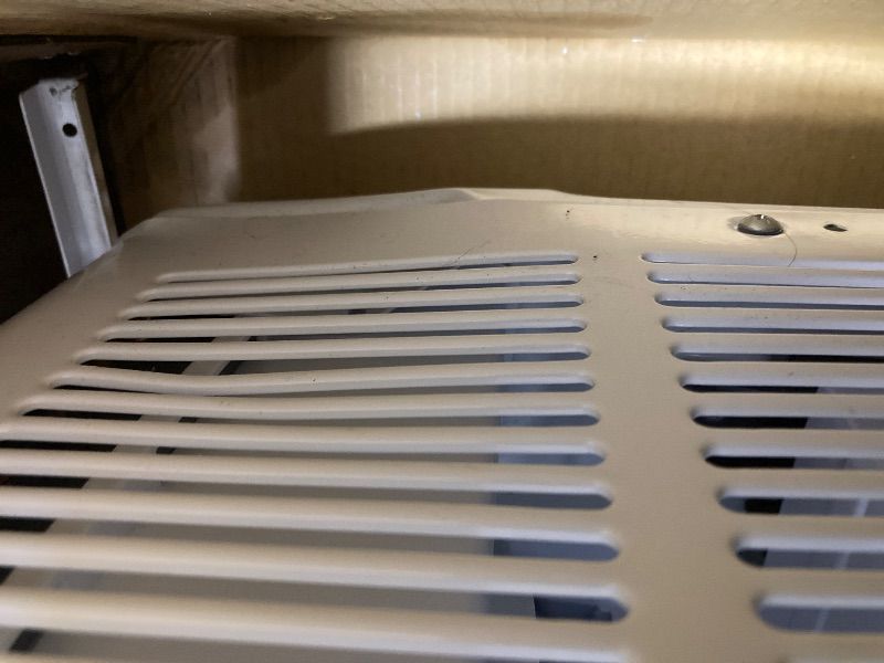 Photo 1 of *vents are dented* Midea 6,000 BTU U Shaped Smart Inverter Window Air Conditioner - Cools 250 Sq Ft, Ultra Quiet with Open Window Operation - Alexa/Google Assistant Compatible, 37% Energy Savings, Remote (2026 Edition)