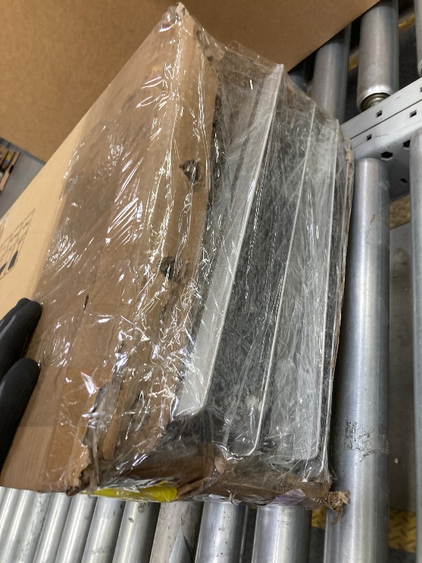 Photo 1 of *used/Scratches* *end of box missing* Ruedamann 10'L Wheelchair Ramp, 600Lbs Capacity, Non-Slip Threshold Ramp, Portable Aluminum Folding Handicap Ramp for Home, Wheelchairs, Steps, Stairs, Doorways, Curbs