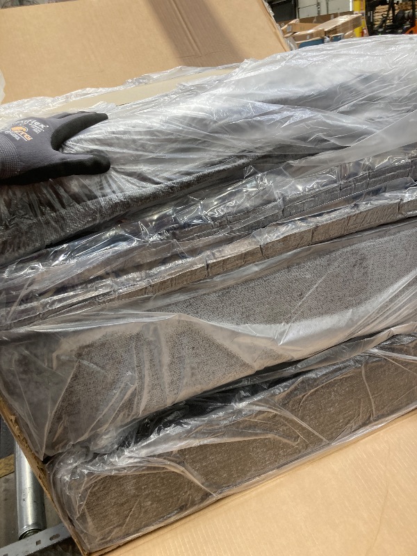 Photo 1 of *Missing end ottomans* Gray Sectional main pieces