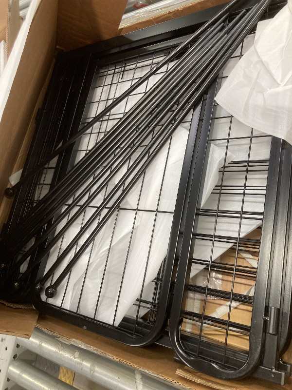 Photo 1 of *Used/Scratches* FXW Rollick Unleashed Dog Playpen for Indoor, Yard, RV Camping, 24 inch 8 Panels for Small and Puppy Dogs, Black?Patented