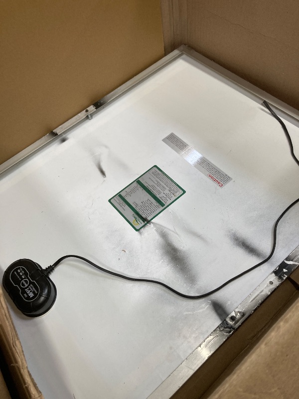 Photo 1 of *Minor damage* SOLPERK Solar Panel Kit 50W 24V, Intelligent Waterproof 10A PWM Controller, Home Outdoor Solar Battery Charger for RV Car Boat Marine Tractor Camping, 24 Volt Batteries Solar Panel Charger