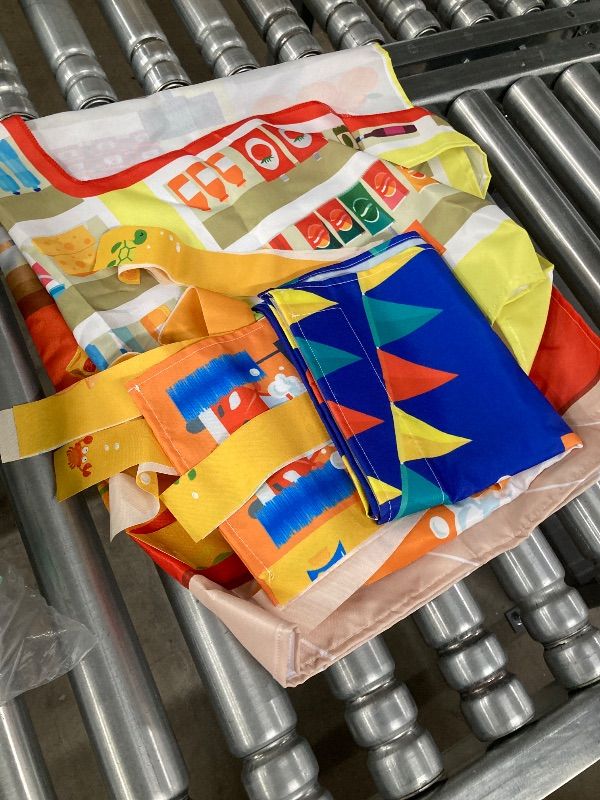 Photo 1 of ***MISSING 2 -SELLING AS IS *** HAJOROM Play Panel for Kids Play Couch 2 PCS Children's Play Panel for Toddler Foam Sofa (Play Couch not Included) (2 Styles)