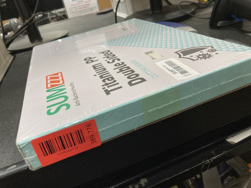 Photo 1 of *FACTORY SEALED* Titanium Cutting Board Double Sided Food Grade, Pure Titanium/PP for Kitchen, Cutting Board Easy to Clean[15.5”*10.5”+12”*8.5”]