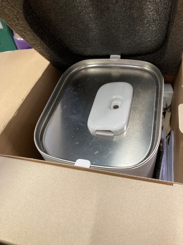 Photo 1 of *USED* PETLIBRO RFID Multi Cats Water Fountain with Cat Recognition & Hydration Monitoring, Pump-Free Auto Cat Water Dispenser, Large Capacity 101oz/3L, 2.4G Wi-Fi APP Control Cat Fountain x2 Collar Tags