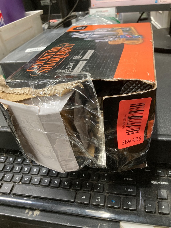 Photo 1 of *Box damaged* Cocktail Shaker Set Bartender Kit: 13-Pcs Bar Tools Set with Bamboo Stand, Essential Bar Accessories for Home: 25oz Martini Shaker, Jigger, Bar Spoon, Professional Cocktails Kit for Drink Mixing |Gift