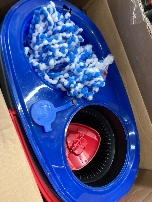 Photo 1 of ***broken bucket***O-Cedar RinseClean Spin Mop & Bucket System | Clean with Water | Removes 99% of Bacteria***broken bucket***