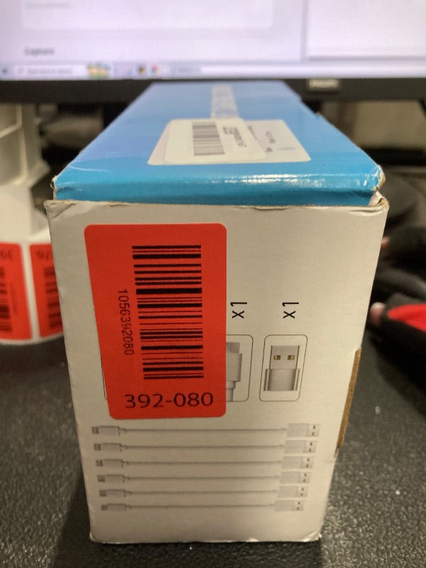 Photo 1 of ***Missing power cord***CREATIVE DESIGN Charging Station for Multiple Devices, 50W 6 Ports Charging Dock with 6 Cables Compatible with Cellphone,Tablet, Kindle, Apple Watch and Other Electronic***Missing power cord***