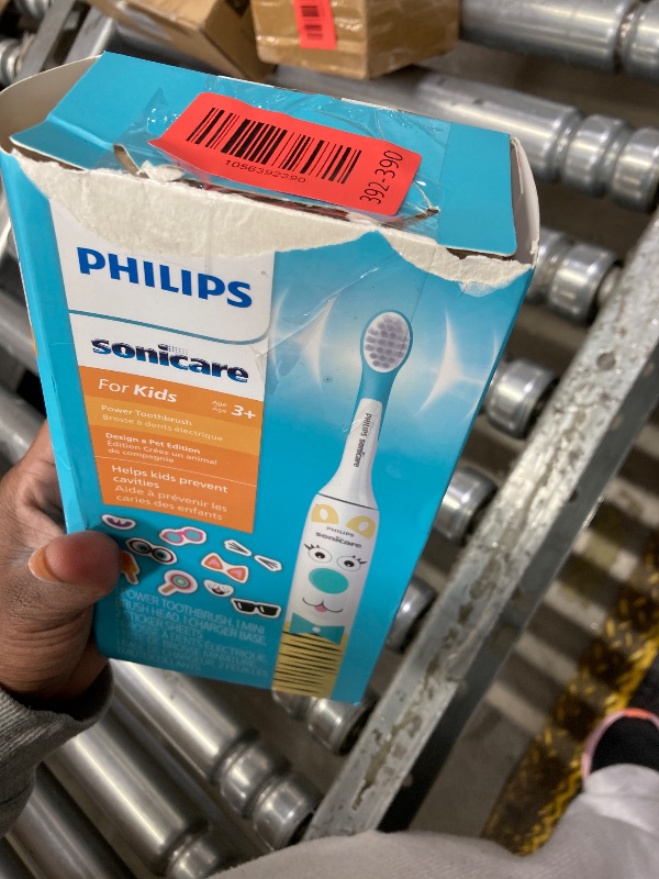Photo 1 of **MISSING PARTS***Philips Sonicare for Kids Design a Pet Edition, Corded Electric, HX3601