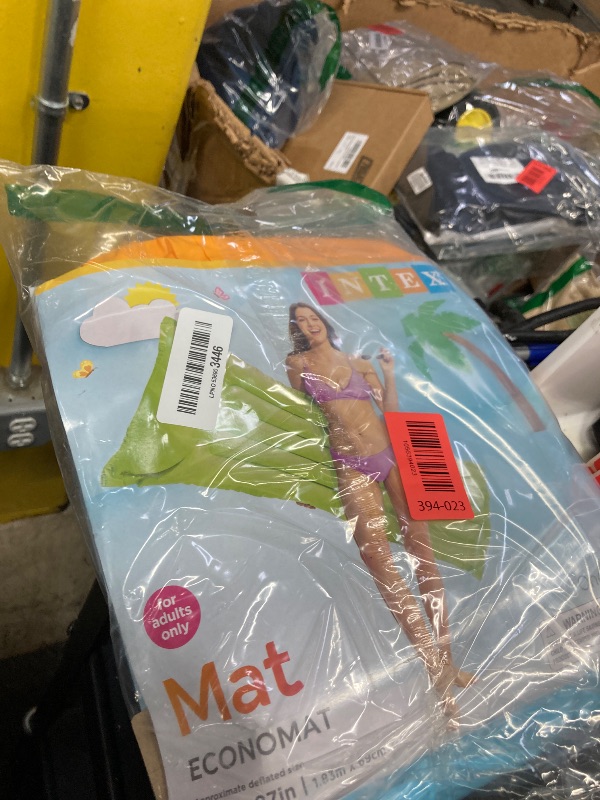 Photo 1 of ***1 IS MISSING***Set of 3 Intex MAT Relax-a-mat Float Water Swim Pool Lake Raft Tube Flotation***1 IS MISSING***