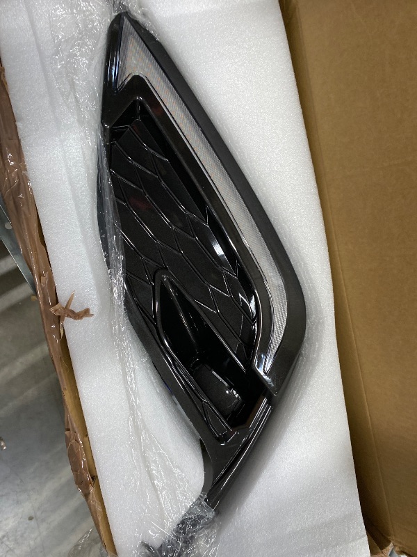 Photo 1 of  Switchback LED Daytime Running Light Fog Bezels Compatible With Toyota 2021-up Camry SE XSE Trims, White/Amber DRLs w/Sequential Flash Turn Signal Feature