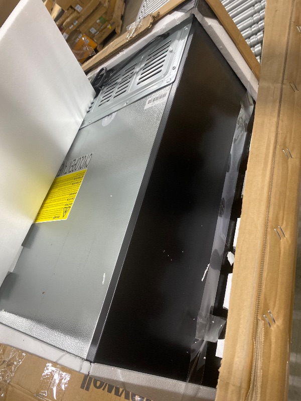 Photo 1 of ***USED -DAMAGE DOOR -MISSING PARTS -SELLING AS IS *** Honeywell Beverage Refrigerator and Cooler, 116 Can Mini Fridge with Glass Door for Soda Beer or Wine for Office or Bar with Adjustable Removable Shelving, Commercial Grade