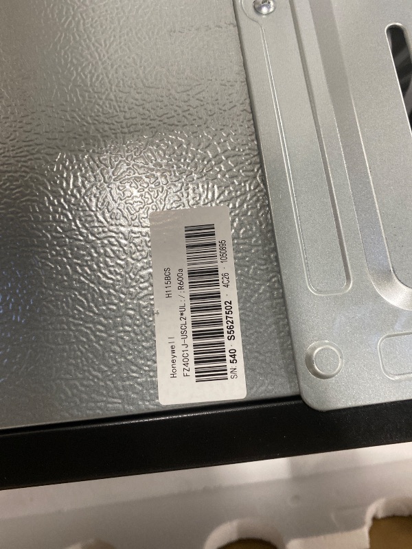 Photo 1 of ***USED -DAMAGE DOOR -MISSING PARTS -SELLING AS IS *** Honeywell Beverage Refrigerator and Cooler, 116 Can Mini Fridge with Glass Door for Soda Beer or Wine for Office or Bar with Adjustable Removable Shelving, Commercial Grade