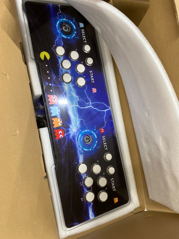Photo 1 of ***USED*** RegiisJoy 50000 in 1 Pandoras Box Ultra Arcade Game Console , Retro Game Machine for PC & Projector & 4K TV, 3D Games, Search/Save/Load/Pause Games, 1280X720,256G TF, USB-C Charging, Built-in Speaker
