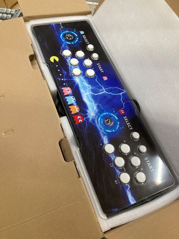 Photo 1 of ***USED*** RegiisJoy 50000 in 1 Pandoras Box Ultra Arcade Game Console , Retro Game Machine for PC & Projector & 4K TV, 3D Games, Search/Save/Load/Pause Games, 1280X720,256G TF, USB-C Charging, Built-in Speaker
