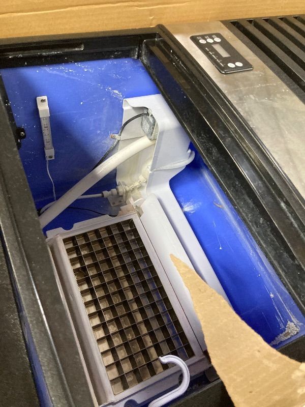 Photo 1 of ***USED -SELLING AS PARTS ONLY*** Commercial Ice Maker Machine 160lbs/24H Ice Production, with 27lbs Ice Storage Under Counter Ice Maker, Self-Cleaning, 24 Hour Timer Stainless Ice Maker for School, Home, Bar