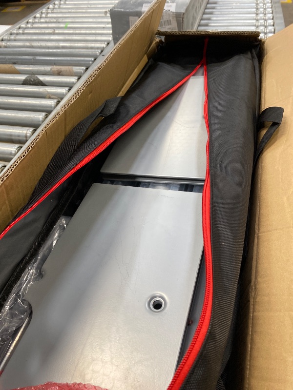 Photo 1 of **Missing the hardware, only to use for replacements**SLOW DOLPHIN 10x 8.6ft Pipe and Drap Backdrop Stand Kit,Heavy Duty Adjustable Frame Backdrop Stand for Event, Birthday Party, displays and Wedding Decoration