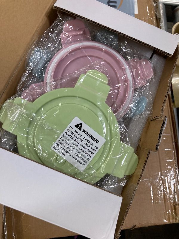 Photo 1 of **MISSING ONE BOWL**16oz Glass Meal Prep Containers, Airtight 2 Cup Glass Storage Containers with Lids, Heat-Resistant BPA-Free Borosilicate Glass Soup Container for Leftover, Microwave, Dishwasher&Freezer Safe (4 Packs)