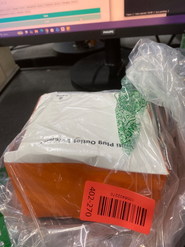 Photo 1 of  Pack Multi Plug Wall Outlet Extender Surge Protector 6 AC Outlet Splitter with 4 USB Ports(2 USB C) Wall Charger 1050J Power Strip 125V/15A, 1875W for Home, Office, Travel Dorm Room Essentials