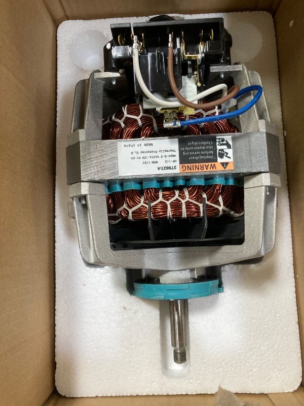 View 4 of 0EM 279827 Dryer Drive Motor with Pulley (Upgraded Blower Shaft Length) by puxyblue - Compatible with MayTag Kitchenaid Kenmore Whirlpool Dryer Motor Replaces AP3094245, EAP334304, PS334304,W10194250