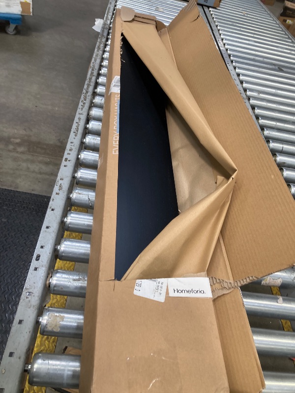 Photo 1 of **Only one pieces, please see the second photo**Homeforia Floating Black Shelf 60 inch, High End Solid Real Wood 60 inches Long Floating Shelves for Wall, Black Wooden 60inch Large Floating Shelves, Heavy Duty Bracket, 60 X 6.5 X 1.75 in, Set of 2