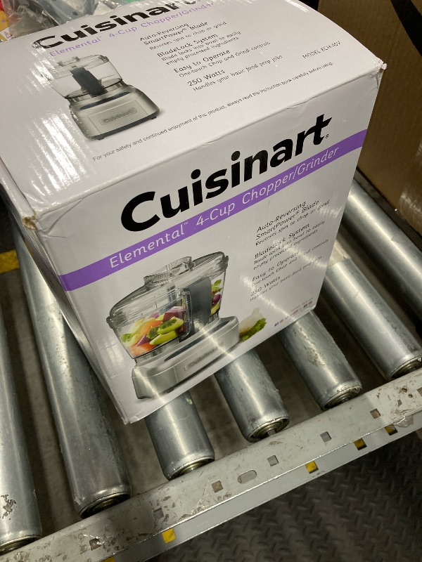 Photo 1 of ***BLADE IS MISSING**Cuisinart ECH-4SV Elemental 4-C Chopper Grinder, Silver***BLADE IS MISSING**