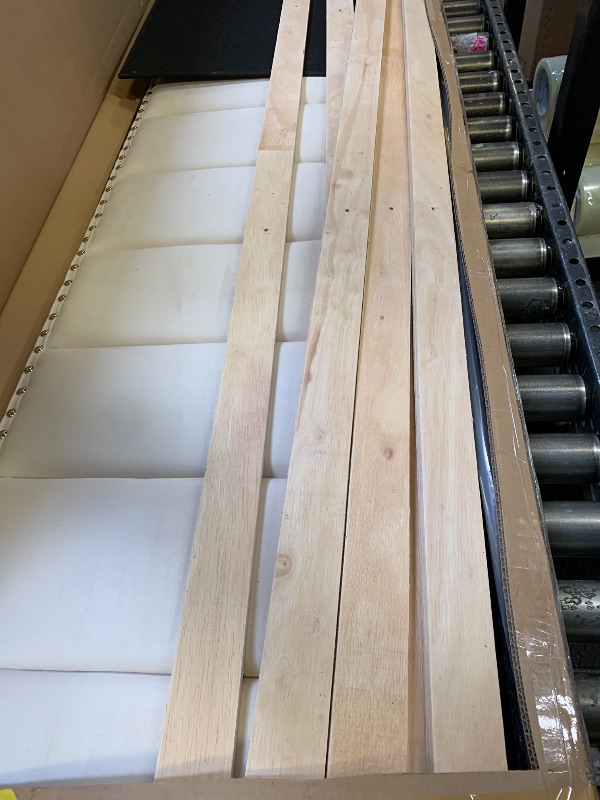 Photo 1 of **INCOMPLETE, MISSING BOXES** YITAHOME King Size Bed Frame with 4 Storage Drawers and RGB Lights, Velvet Upholstered Platform Bed with Charging Station and Storage Headboard, No Box Spring Needed, Noise-Free, Easy Assembly, Beige