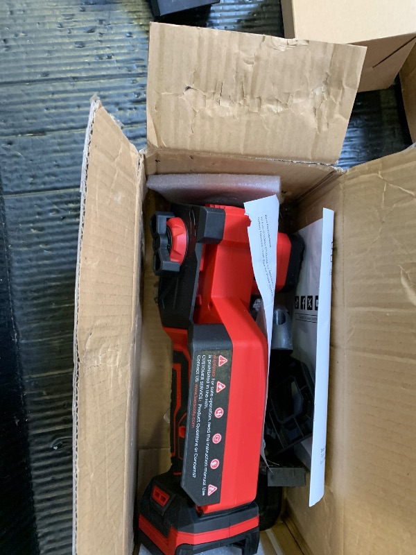 Photo 1 of 10 Inch Cordless Chainsaw for Milwaukee m-18 Battery, Brushless Mini Chainsaw with Auto Oiler, Battery Power Cordless Chain Saw, Battery Powered Chain Saw for Wood Cutting (Tools only)