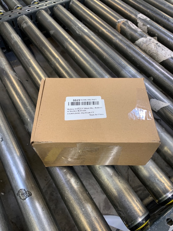 Photo 1 of Haliwu 20 Pack Cabinet Handles Brass Gold Cabinet Pulls 4 Inch Hole Center Drawer Pulls Modern Bar Dresser Handles for Bathroom Kitchen Bedroom