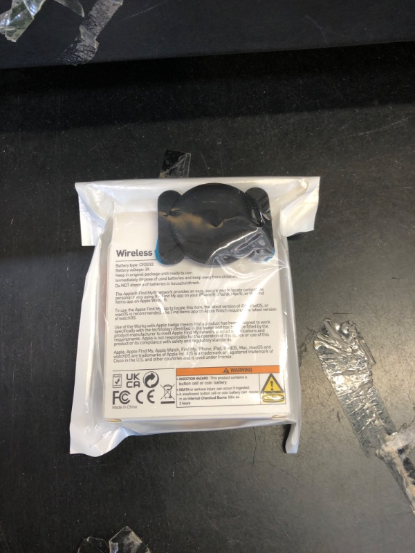 Photo 1 of **IMPERFECT** LISGHTJS Mini Hidden GPS Tracker for Vehicles – Magnetic Waterproof Real?Time Locator – Apple?Find?My Compatible, No Monthly Fee, Long Battery Life – Cars, Pets, Kids, Assets