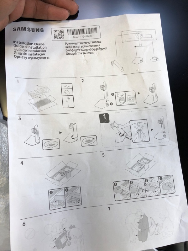 Photo 1 of Samsung 49” Business Curved Ultrawide Dual QHD Computer Monitor, USB-C, DisplayPort, HDMI, 120Hz, VESA DisplayHDR 400, Built-in Speakers, Height Adjustable Stand, Eye Care, LS49C954UANXZA, 2024