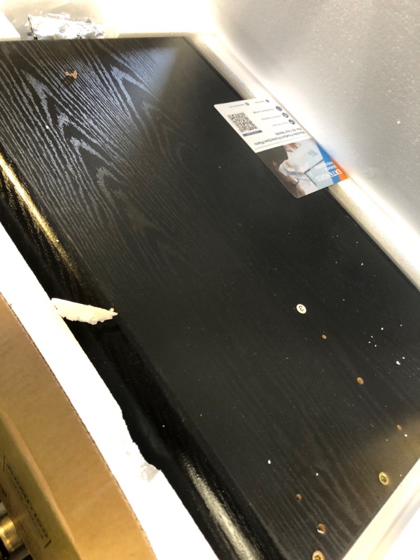 Photo 1 of BLACK FLODABLE WOOD TABLE