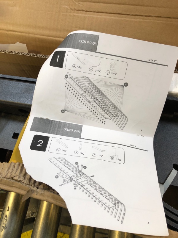 Photo 1 of RAKE FOR A TRACTOR UNKNOW EXACT MODEL AND USE