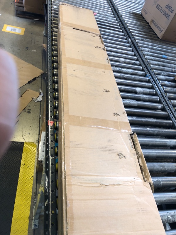 Photo 1 of CXRCY Heavy Duty Speed Bumps 6FT 2 Pack 2-Channel Modular Traffic Driveway Speed Bump Hump Heavy Duty Rubber Cable Ramp with 8 Bolts for Asphalt Concrete Garage Gravel Roads (72 x 12 x 2.4 Inch)