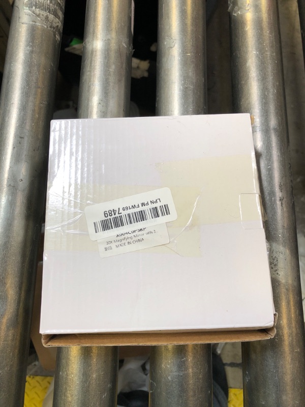 Photo 1 of Pomya 30X Magnifying Mirror with 3 Suction Cups, 6 inch Magnified Makeup Mirror, 30X Magnifying Suction Mirror, Compact & Travel Mirrors for Women, Girls (Silver)