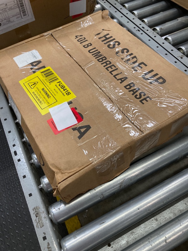 Photo 1 of "US Weight 40 Pound Umbrella Base - Weighted Umbrella base For Use With Patio Table – Heavy Duty Base- Made in the USA "