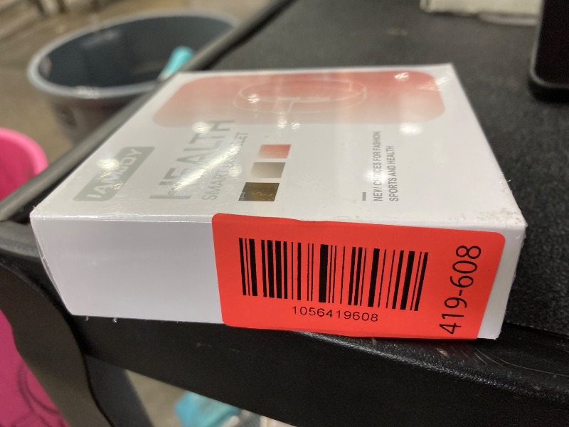 Photo 1 of **Factory Sealed, is not permitted to Return, Not Refund**IAMJOY Smart Health Wristband, Wearable Activity & Fitness Tracker for Multi-Sport Mode, All-Day Automatic Continuous Monitoring of Health Data, Improve Sleep, Stress & Wellness, with Free App, Bla